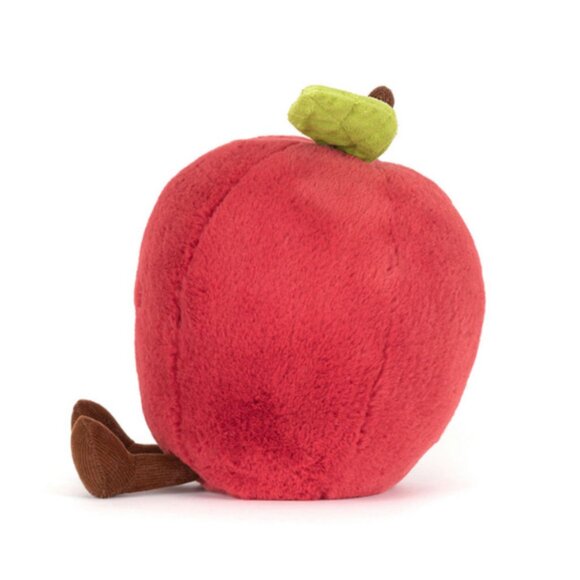 Jellycat AMUSEABLES APPLE Authentic US seller Summer 2025 drop Foodie smile FOMO - Picture 3 of 10